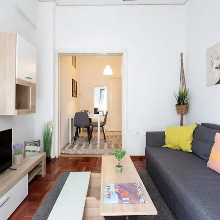 Elegant Flat Next To Acropolis - Smiley Property *
